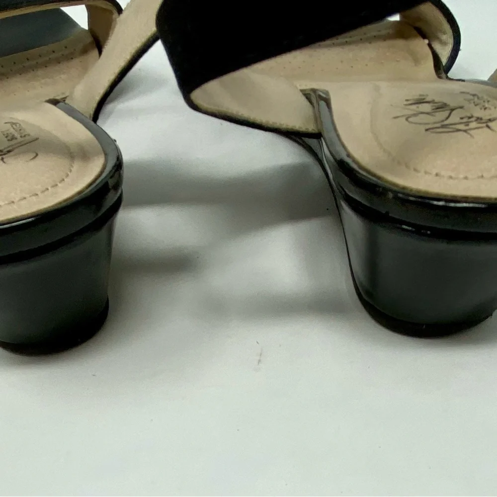 Elegant Black Women's Sandals Size 9.5